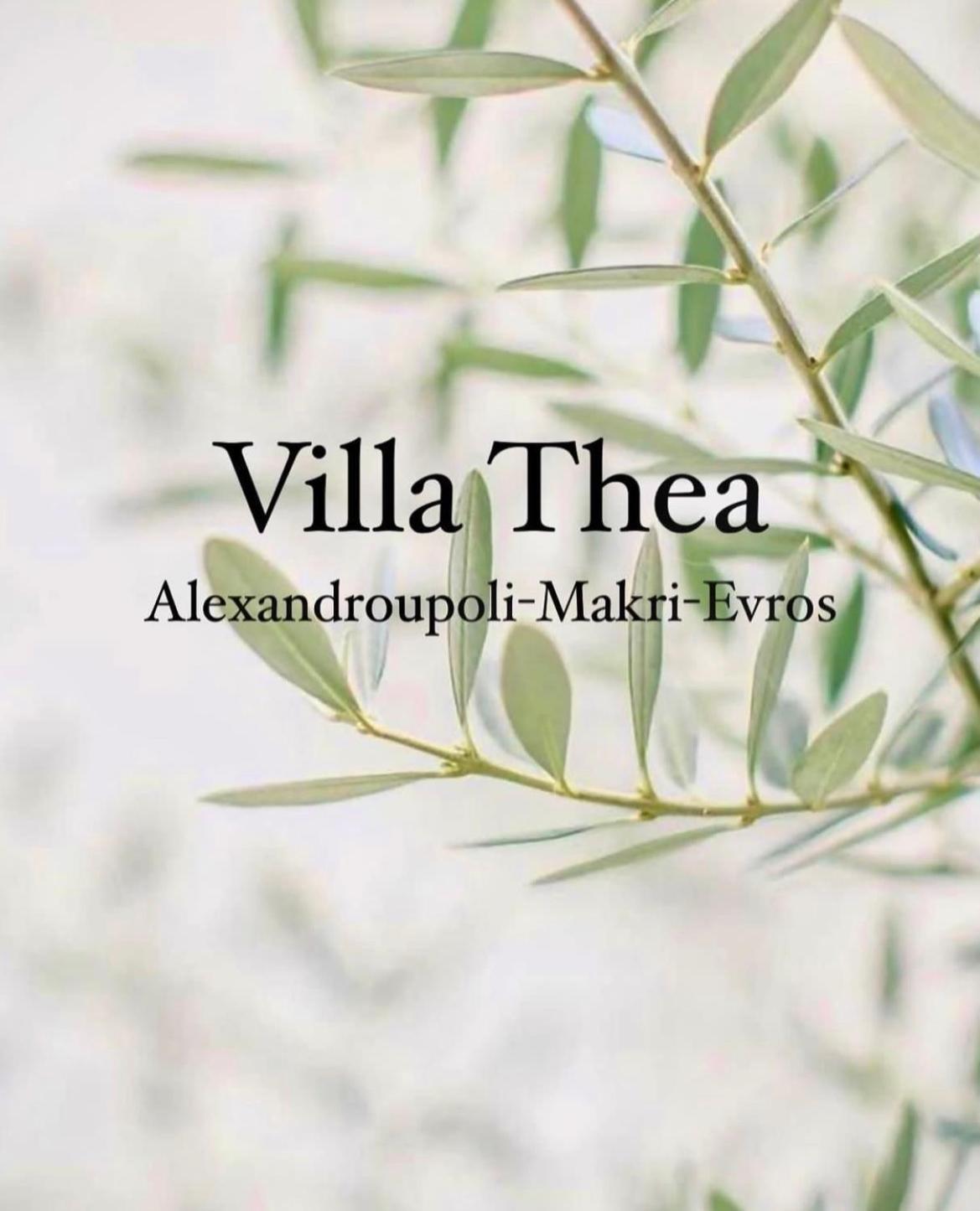 Villa Thea Makri Exterior foto